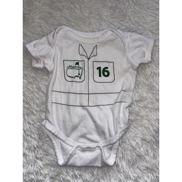 Masters toddler sz. 12 mo. one pc. "Caddie" bottom snap golf design top. So cute - Picture 1 of 3